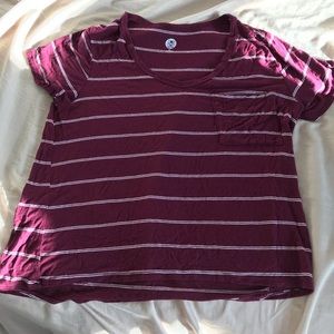 Maroon t-shirt